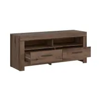 Mueble RTV Balin 140 cm con 2 cajones y un estante roble monastery
