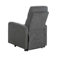 Sillón tradicional Grand con función relax gris