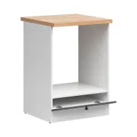 Mueble de cocina para horno Junona Line 60 cm grafito con encimera