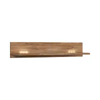 Estante de pared Gent 139 cm roble stirling