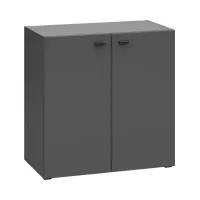 Armario System 64 con 2 puertas grafito