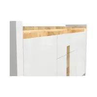 Комод Alameda 172 см с 2 дверями и 3 ящиками дуб вестминстер/белый глянец