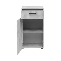 Chest of drawers MultiDo 45 cm with doors and drawer light atelier