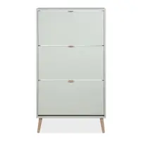 Zapatero Vigo 70 cm verde pastel