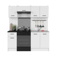 Conjunto de cocina Sara Line 180 cm blanco