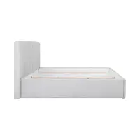 Cama tapizada Lones 160x200 gris