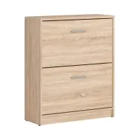 Zapatero Nepo Plus 70 cm con 2 puertas roble sonoma