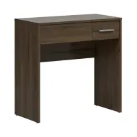 Tocador Nepo Plus 80 cm con cajón, compartimento y espejo roble noble