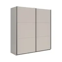 Armario de puertas correderas Tetrix 183 cm cachemira