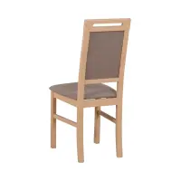 Стул мягкий Lobo коричневый