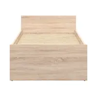 Cama Nepo Plus 90x200 roble sonoma