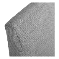 Cama tapizada Mala gris 160x200