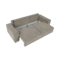 Sofá cama de tres plazas Kizo beige