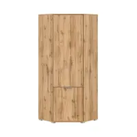 Armario de esquina Zele 78x78 cm roble wotan