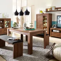 Вітрина Gent 68 см з дверцятами та 2 шухлядами дуб stirling