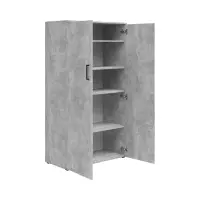 Estantería MultiDo 80 cm con 2 puertas atelier claro