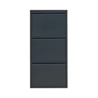 Zapatero Fly 50 cm con 3 puertas antracita