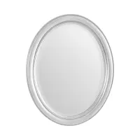Espejo de pared Roma 36x46 cm plateado