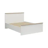 Cama Loksa A 160x200 pino andersen blanco