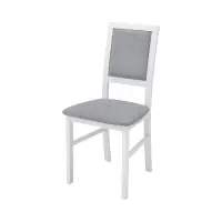 Silla tapizada Robi gris