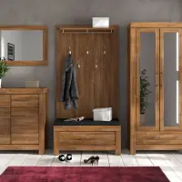 Cómoda Gent 101 cm con 2 puertas y 2 cajones roble stirling