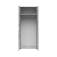 Armario de dos puertas MultiDo 80 cm atelier claro