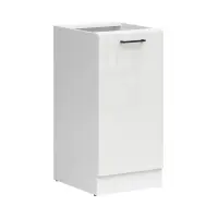 Base kitchen cabinet Junona Line 40 cm right chalk gloss