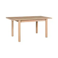 Mesa extensible rectangular Melan 120-150/80 roble sonoma
