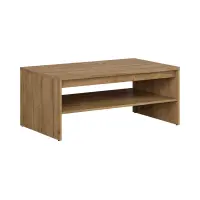 Stolik kawowy Holten 110x65 z półką dąb waterford