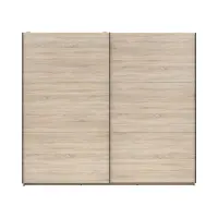 Armario de puertas correderas Tetrix 220 cm roble sonoma