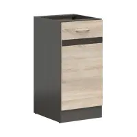 Armario de cocina inferior Junona Line 40 cm derecha roble sonoma