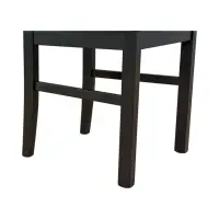 Silla tapizada Ramen verde