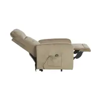 Sillón tradicional Grand con función relax beige