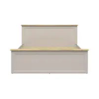 Кровать Anga A 160x200 кашемир/дуб маувелла