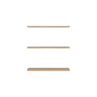 Armario de dos puertas Space Office 80 cm roble artisan