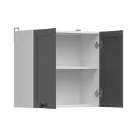 Armario de cocina superior Junona Line 60 cm de dos puertas grafito