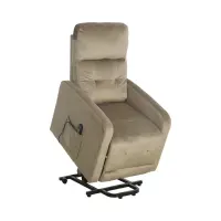 Sillón tradicional Grand con función relax beige