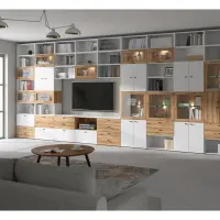 Cómoda System 64 con 4 cajones roble coast evoke