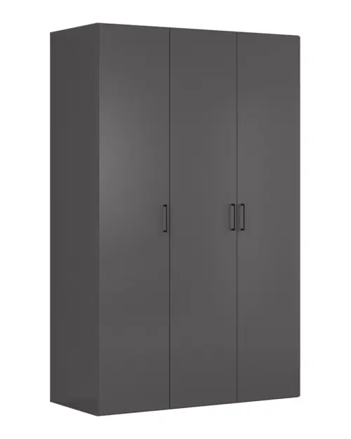 Armario modular Flex 150 cm con 3 puertas grafito