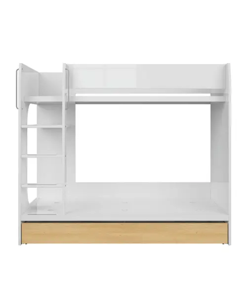 Litera Nandu 80x180 blanco brillo