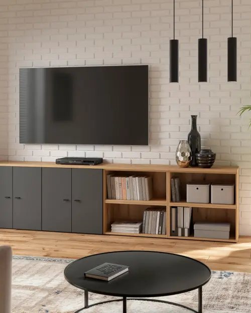 Tablero 130 cm para System 64 roble coast evoke