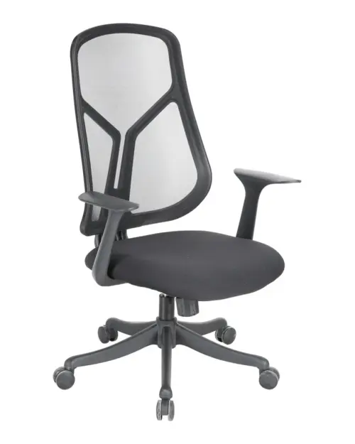 Silla giratoria Odo negra