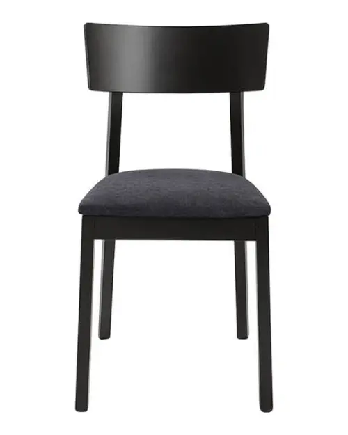 Стул мягкий Nina 2 велюровый темно-серый