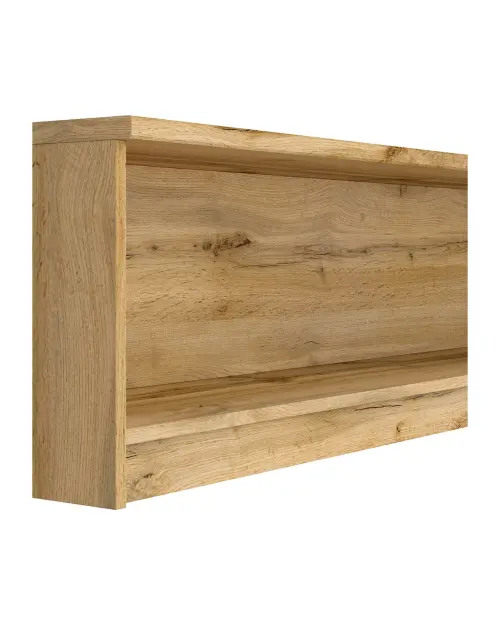 Armario colgante Nuis 135 cm abierto roble wotan