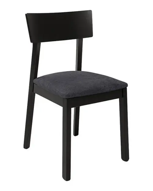 Стул мягкий Nina 2 велюровый темно-серый