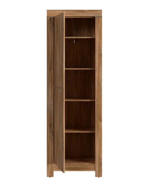 Estantería Gent 66 cm con puertas roble stirling