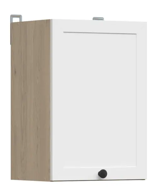Armario de cocina superior Junona Line 40 cm con puerta izquierda/derecha roble bernstein/blanco