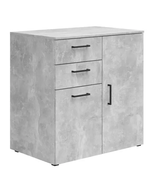 Cómoda MultiDo 80 cm con 2 puertas y 2 cajones atelier claro