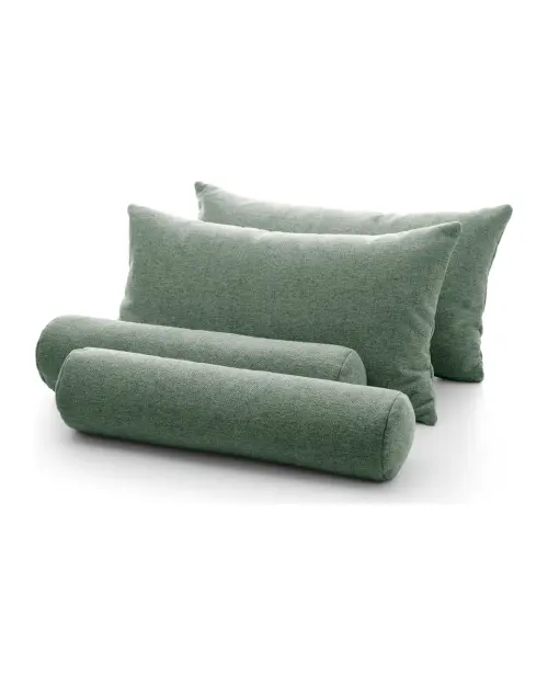 Set of bed pillows Zalea green