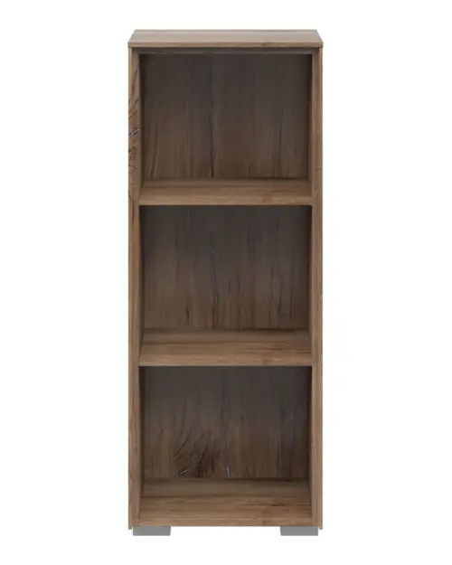 Estantería Nevada 43 cm con 2 estantes roble flagstaff oscuro